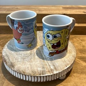 Viacom SpongeBob SquarePants Ceramic Mugs (2)